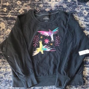 Women’s anthropology songbird sweater